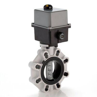 FKOC/CE 90-240V AC LUG ANSI - Electrically actuated butterfly valve DN 65:100