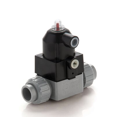 CMDC/CP DA - Pneumatically actuated compact diaphragm valve DN 12:15