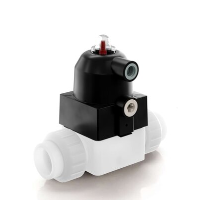 CMDF/CP DA - Pneumatically actuated compact diaphragm valve DN 12:15