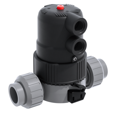 CKUIC/CP NC - Vanne à membrane compacte avec actionneur pneumatique DN 15