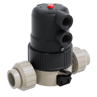 CKUFM/CP NC - Vanne à membrane compacte avec actionneur pneumatique DN 12-15