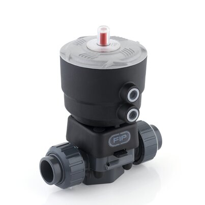 DKDV/CP DA - Pneumatically actuated 2-way diaphragm valve PN 10 DN 15:65