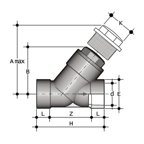 VRIV - Check valve DN 10:100