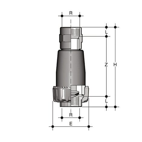 VZFV - Clapet de pied DN 10:50
