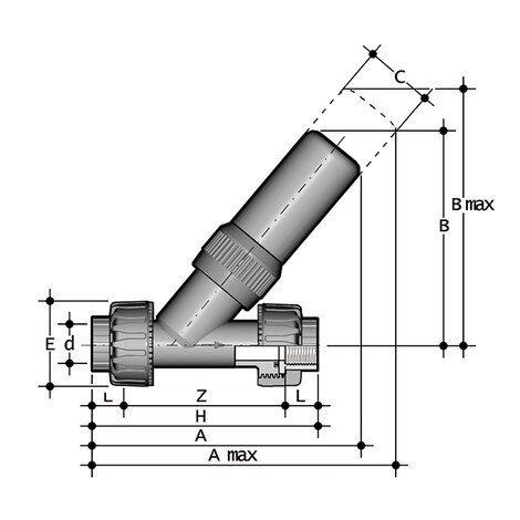 SVUFV - Relief valve DN 15:25