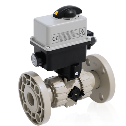 VKDOAM/CE 90-240 V AC - Electrically actuated DUAL BLOCK® 2-way ball valve DN 10:50