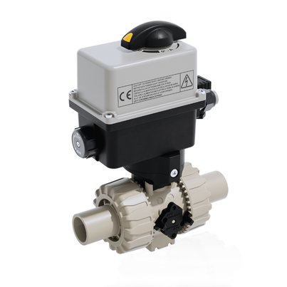 VKDBM/CE 90-240 V AC - Electrically actuated DUAL BLOCK® 2-way ball valve DN 10:50