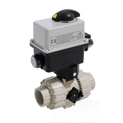 VKDFM/CE 24 V AC/DC - Electrically actuated DUAL BLOCK® 2-way ball valve DN 10:50