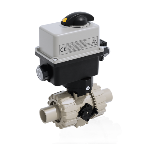 VKRBM/CE 24 V AC/DC 4-20 mA - Regulating ball valve DN 10:50