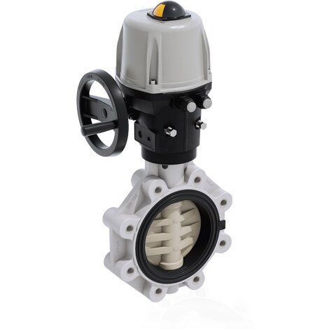 FKOM/CE 24V AC/DC LUG ANSI - Electrically actuated butterfly valve DN 125:200
