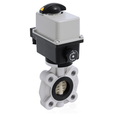FKOM/CE 90-240V AC LUG ANSI - Electrically actuated butterfly valve DN 65:100