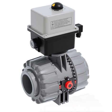 VKDAC/CE 90-240 V AC - Electrically actuated ball valve DN 65:100