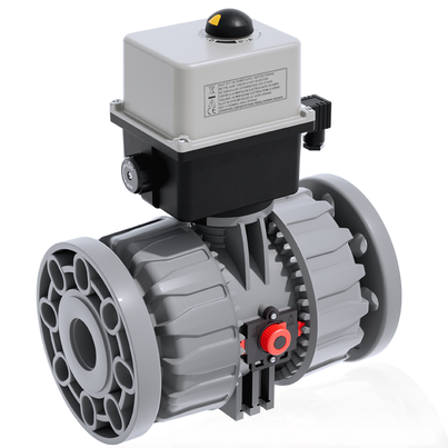 VKDOC/CE - VKDOAC/CE 90-240 V AC - Elektrisch betätigter 2-Wege DUAL BLOCK® Kugelhahn DN 65:100