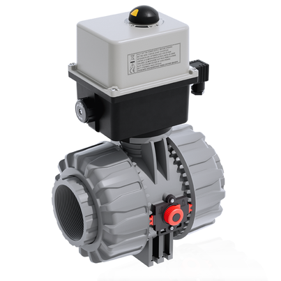 VKDNC/CE 90-240 V AC - DUAL BLOCK® Vanne à boisseau sphérique à 2 voies à commande électrique DN 65:100