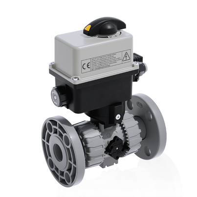 VKDOC/CE 24 V AC/DC - DUAL BLOCK® Elektrisch betätigter 2-Wege-Kugelhahn DN 10:50