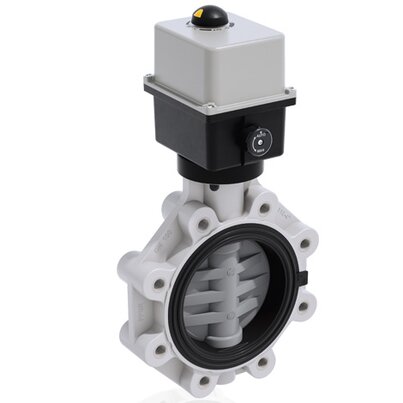 FKOC/CE 24V AC/DC LUG ANSI - Electrically actuated butterfly valve DN 125:200