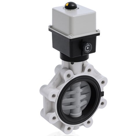 FKOC/CE 24V AC/DC LUG ANSI - Electrically actuated butterfly valve DN 125:200