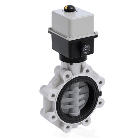 FKOC/CE 24V AC/DC LUG ISO-DIN - Electrically actuated butterfly valve DN 125:200