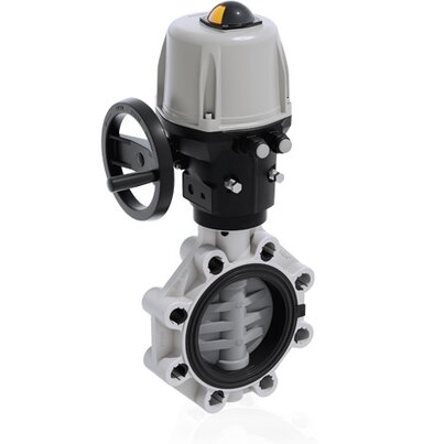 FKOC/CE 90-240V AC - Electrically actuated butterfly valve DN 250:300