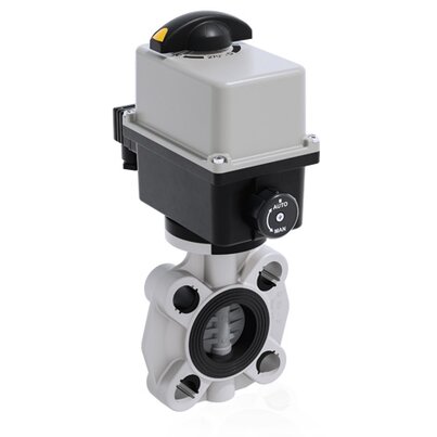 FKOC/CE 90-240V AC - Electrically actuated butterfly valve DN 40:100