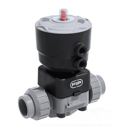 DKUFC/CP DA - Pneumatically actuated 2-way diaphragm valve PN 10 DN 15:65