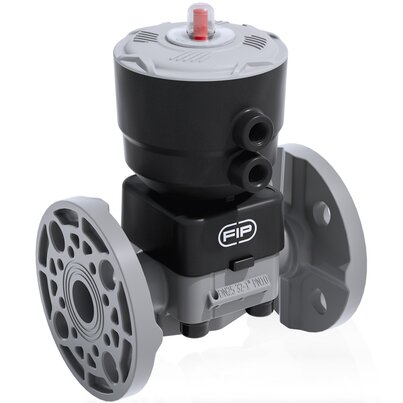 DKOC/CP NC - Pneumatically actuated 2-way diaphragm valve PN 10 DN 15:65