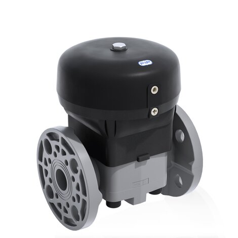 VMOAC/CP NO - Pneumatically actuated diaphragm valve DN 80:100