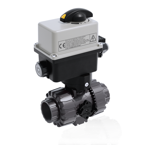 VKRFV/CE 90-240 V AC 4-20 mA - Regulating ball valve DN 10:50