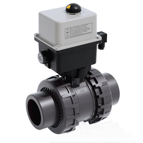 VXEJV/CE 90-240 V AC - electrically actuated  EASYFIT 2-way ball valve
