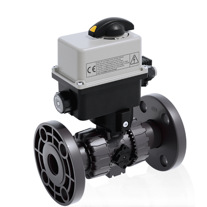 VKDOAV/CE 24 V AC/DC - Electrically actuated DUAL BLOCK® 2-way ball valve DN 10:50