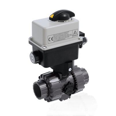 VKDFV/CE 24 V AC/DC - Electrically actuated DUAL BLOCK® 2-way ball valve DN 10:50