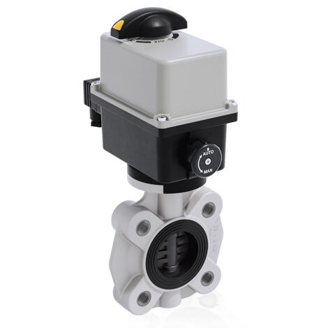 FKOV/CE 90-240V AC LUG ANSI - Electrically actuated butterfly valve DN 65:100