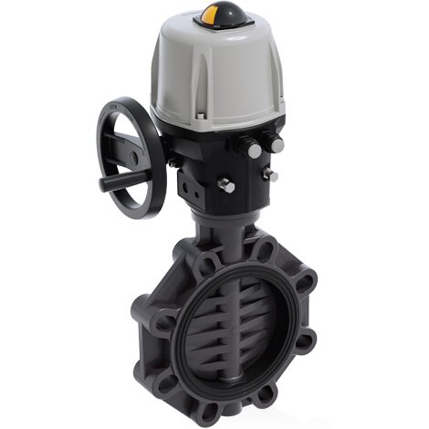 FEOV/CE 24V AC/DC - Electrically actuated butterfly valve DN 200