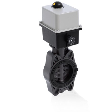 FEOV/CE 24V AC/DC - Electrically actuated butterfly valve DN 40:100