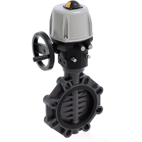 FEOV/CE 90-240V AC - Electrically actuated butterfly valve DN 200