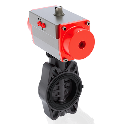 FEOV/CP DA - Pneumatically actuated butterfly valve DN 80:150