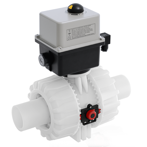 VKDBF/CE 24 V AC/DC - Electrically actuated ball valve DN 65:100