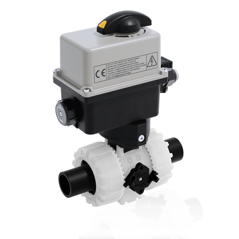 VKRBF/CE 24 V AC/DC 4-20 mA - vanne de régulation à sphère DN 10:50