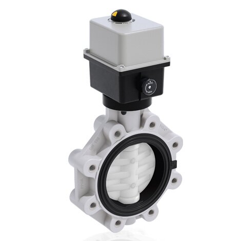 FKOF/CE 24V AC/DC LUG ISO-DIN - Electrically actuated butterfly valve DN 125:200