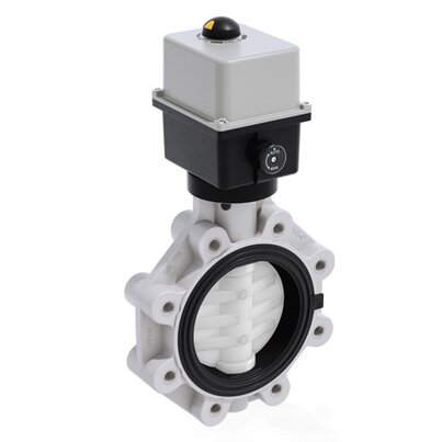 FKOF/CE 90-240V AC LUG ISO-DIN - Electrically actuated butterfly valve DN 125:200