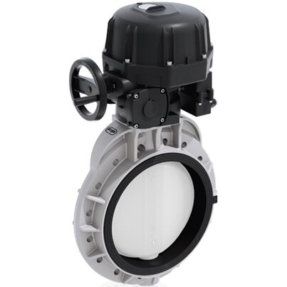 FKOF/CE 24V AC/DC - Electrically actuated butterfly valve DN 350:400