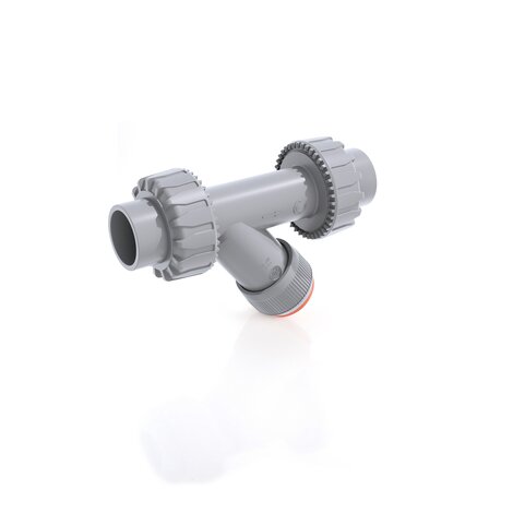 Render del raccoglitore di impurità RVUAC - DN 15:50 in PVC-C