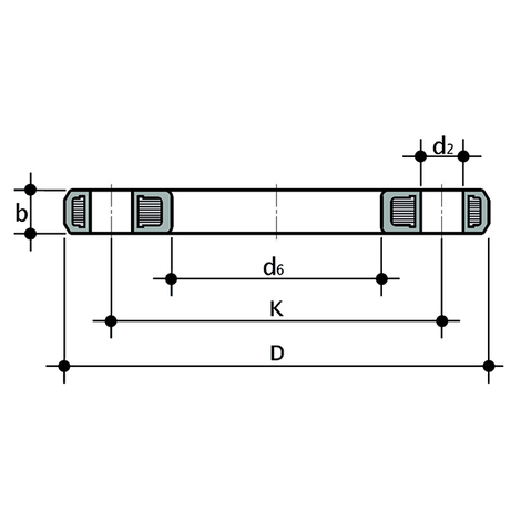 OAT - Bride à profil triangulaire