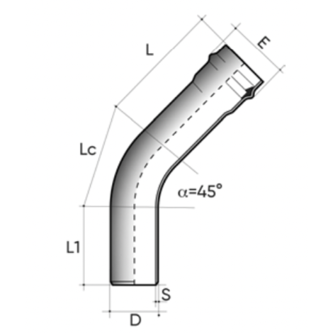 Tube lisse à pression PN10 NF EN 1452