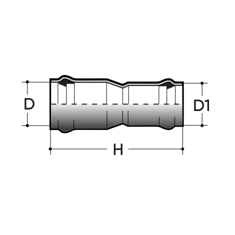 Manchon réduit F/F PN10