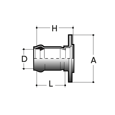Single-joint Flanged PN16