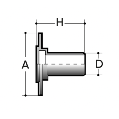 Adaptateur mâle PN10 