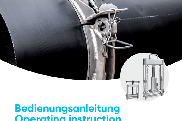 Hydraulic squeeze-off tool for pipes d 63 - d 180