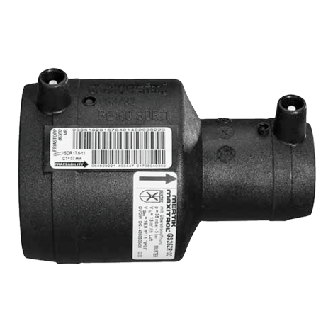 Gasströmungswächter Sentry GS System Maxitrol in Reduziermuffe