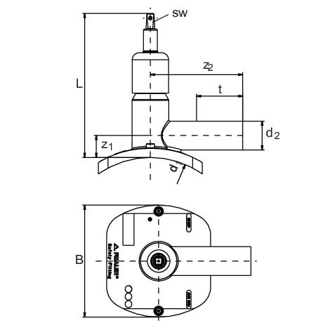 Druckanbohrventil Top-Loading, SDR 11